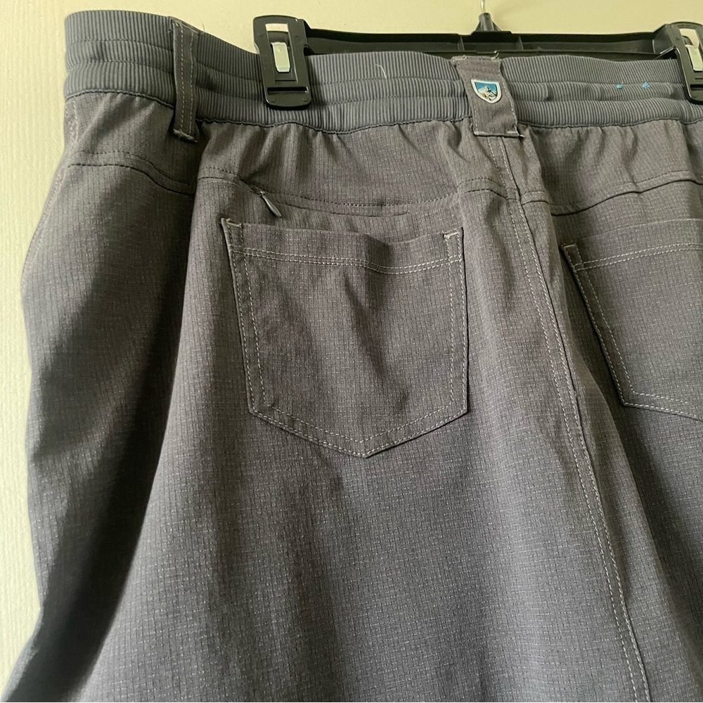 KUHL Stratus Skort Shorts Women Pmus Size 18W Casual Outdoors Lightweight Gray - Picture 12 of 15
